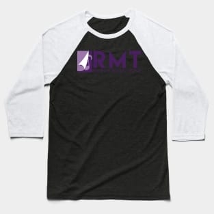 RMT Logo in Purple Baseball T-Shirt